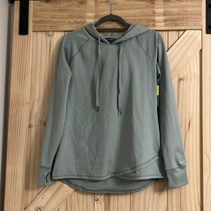 Eddie Bauer Seagram green hooded pullover